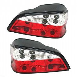 Πίσω Φανάρια Peugeot 106 Red clear