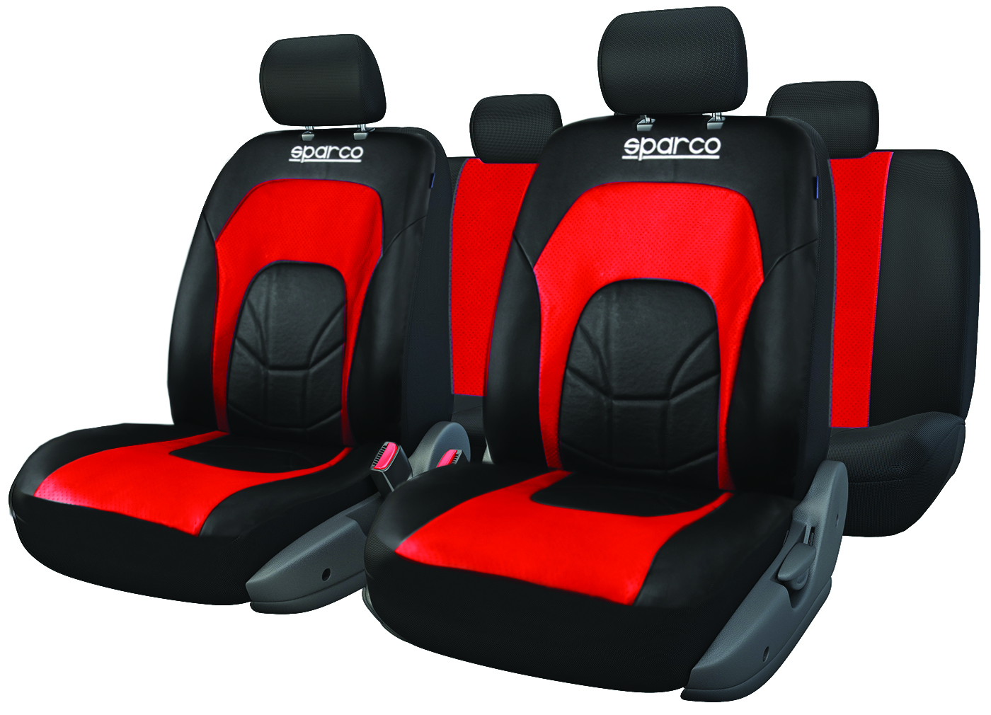 Κάλυμμα Kαθισμάτων Πλήρες Sparco Δερματίνη Spc3500 Μαύρο-Κόκκινο σετ 4 τμχ Κάλυμμα Kαθισμάτων Πλήρες Sparco Δερματίνη Spc3500 Μαύρο-Κόκκινο σετ 4 τμχ