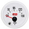 Όργανο Auto Gauge θερμοκρασία λαδιού Λευκό 7 Colors