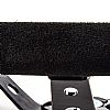 Τιμόνι Βαθύ Αυτοκινήτου Suede 35cm Μαύρο-Κίτρινο