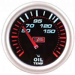  Όργανο Auto Gauge θερμoκασία λαδιoύ(temp oil) φιμέ