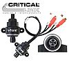 VIBE Audio CLBC-V7 Amplifier Level Volume Bass Subwoofer Controller RCA