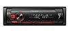Pioneer Ηχοσύστημα αυτοκινήτου  MVH-S120UB universal 1din/4x50w/Aux/Usb/rca/Redcolour