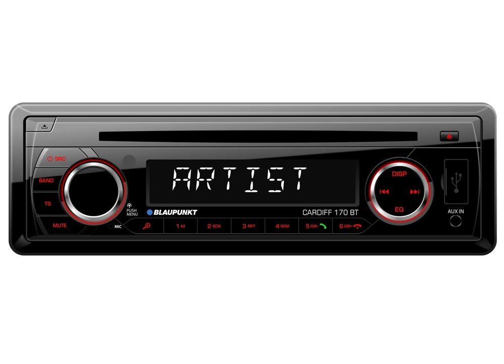 Ράδιο CD/MP3/USB/BT Blaupunkt Cardiff 170BT Ράδιο CD/MP3/USB/BT Blaupunkt Cardiff 170BT