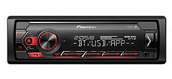 Pioneer MVH-S320BT RADIO/USB/BT/AUX Με Κόκκινο Φωτισμό Πλήκτρων