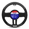 Κάλυμμα Τιμονιού Sparco Suede κόκκινη ραφή 37-38cm SPC1112BK