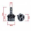 ΟΕΜ LED Einparts ZES LED H7 40W 6500K με απευθειας εφαρμογη VW 