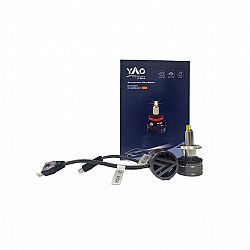 Ζευγος LED Φώτα YAO Y3 3D H7 6500k 60w 4500lm FULL CANBUS - SAMSUNG MOVER - τμχ 2