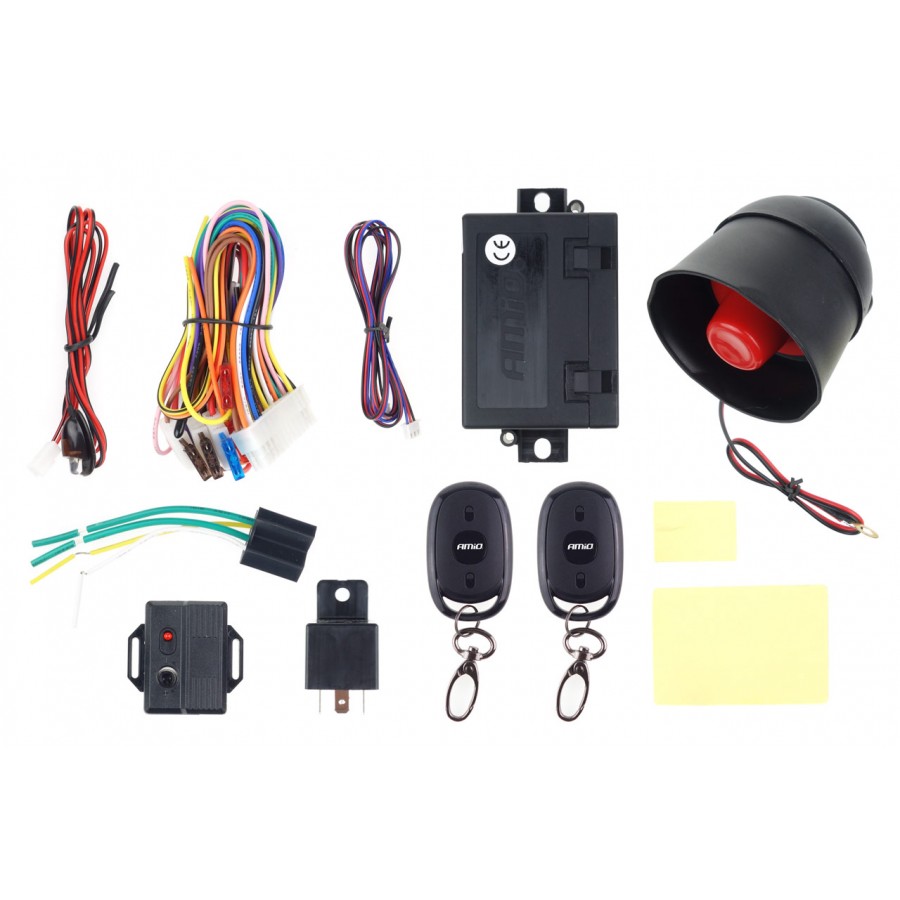 Συναγερμός αυτοκινήτου Amio CA14 01678 με remote control και κραδασμικό Συναγερμός αυτοκινήτου Amio CA14 01678 με remote control και κραδασμικό