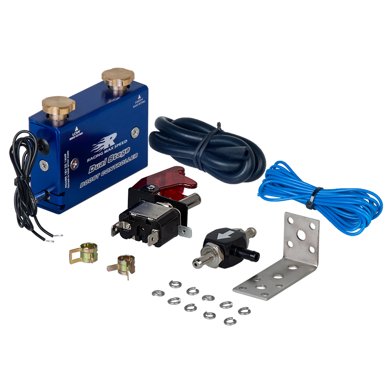 Ρυθμιζόμενο Racing Dual Stage Electronic Turbo/Turbocharger Psi Boost Controller Kit/w Διακόπτης Universal Ρυθμιζόμενο Racing Dual Stage Electronic Turbo/Turbocharger Psi Boost Controller Kit/w Διακόπτης Universal
