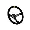 JRspec sports τιμονι βαθυ alcadara steering wheel 350mm diameter 80mm offset