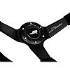 JRspec sports τιμονι βαθυ alcadara steering wheel 350mm diameter 80mm offset