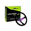 JRspec sports τιμονι βαθυ alcadara blue steering wheel 350mm diameter 80mm offset