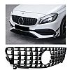 Μάσκα Για Mercedes-Benz A-Class W176 12-15 GT Amg Panamericana Look Μαύρη 1 Τεμάχιο
