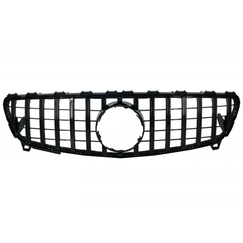 Μάσκα Για Mercedes-Benz A-Class W176 15-18 GT Amg Panamericana Look Μαύρη Γυαλιστερή 1 Τεμάχιο Μάσκα Για Mercedes-Benz A-Class W176 15-18 GT Amg Panamericana Look Μαύρη Γυαλιστερή 1 Τεμάχιο