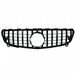 Μάσκα Για Mercedes-Benz A-Class W176 15-18 GT Amg Panamericana Look Μαύρη Γυαλιστερή 1 Τεμάχιο