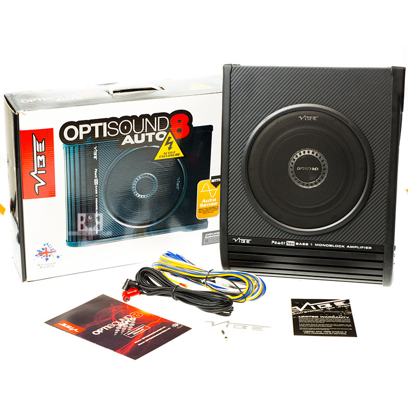 SLICK OPTISOUND AUTO 8 Subwoofer Αυτοενισχυόμενο ενεργά SLICK OPTISOUND AUTO 8 Subwoofer Αυτοενισχυόμενο ενεργά
