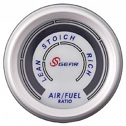 Όργανο sgear αέρος καυσίμου hallmeter λευκο