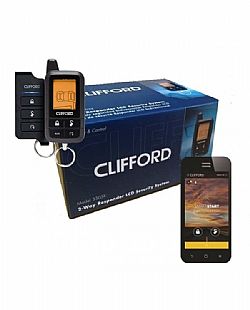 Συναγερμός Αυτοκινήτου Με Τηλεειδοποίηση Clifford Matrix 1X Model 3305X