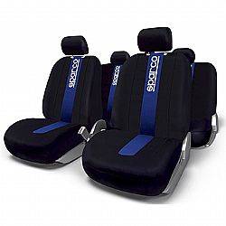 Κάλυμμα Καθισμάτων Sparco Classic μαύρο-μπλε