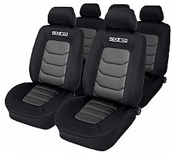 Καλύμματα Αυτοκινήτου Πλήρη Sparco Polyester-Mesh μαύρο-γκρι