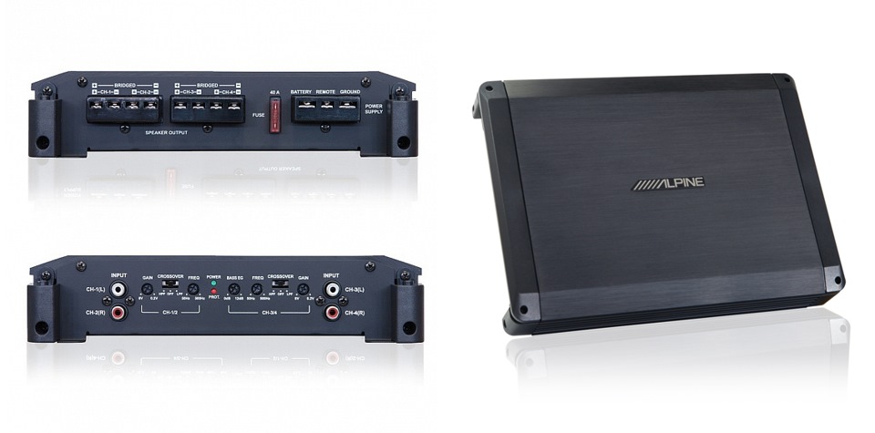 Ενισχυτής Alpine BBX-F1200 - 600W Ενισχυτής Alpine BBX-F1200 - 600W