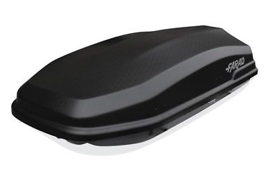 Μπαγκαζιέρα Οροφής FARAD TORPEDO F7 400L black διπλο ανοιγμα Μπαγκαζιέρα Οροφής FARAD TORPEDO F7 400L black διπλο ανοιγμα