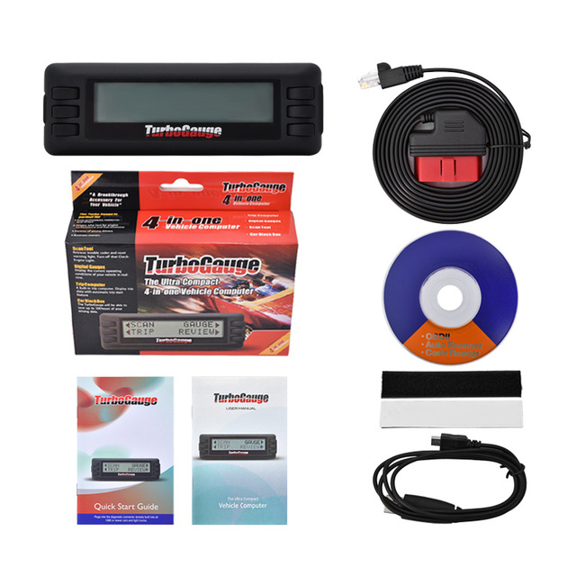 OBD Πολυόργανο διαγνωστικό Turbogauge IV 4 in 1 OBD Πολυόργανο διαγνωστικό Turbogauge IV 4 in 1