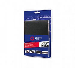 Κάλυμμα Τιμονιού Ραφτό 37-39Cm Sparco Hand Stitched Μαύρο 